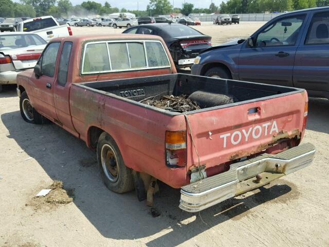 JT4VN93D9M5023568 - 1991 TOYOTA PICKUP 1/2 MAROON photo 3