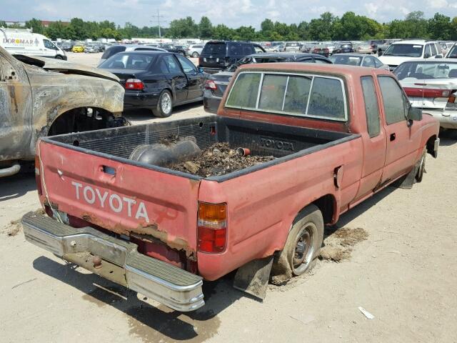 JT4VN93D9M5023568 - 1991 TOYOTA PICKUP 1/2 MAROON photo 4