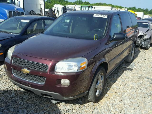 1GNDV23198D106106 - 2008 CHEVROLET UPLANDER L 栗色 照片 2