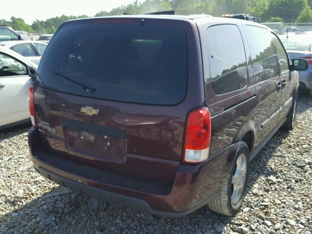 1GNDV23198D106106 - 2008 CHEVROLET UPLANDER L 栗色 照片 4