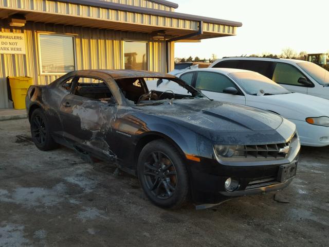 2G1FC1EV4A9159325 - 2010 CHEVROLET CAMARO LT BLACK photo 1