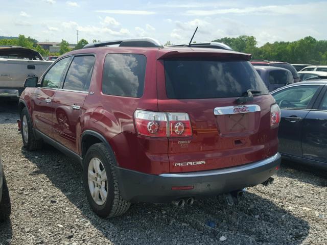 1GKER23718J195083 - 2008 GMC ACADIA SLT წითელი ფოტო 3