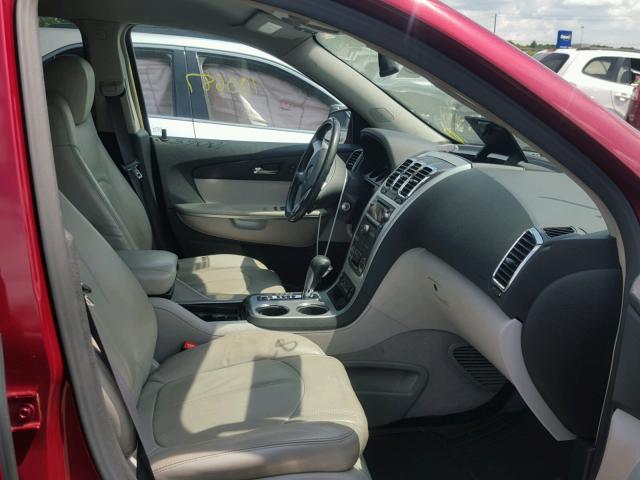 1GKER23718J195083 - 2008 GMC ACADIA SLT წითელი ფოტო 5