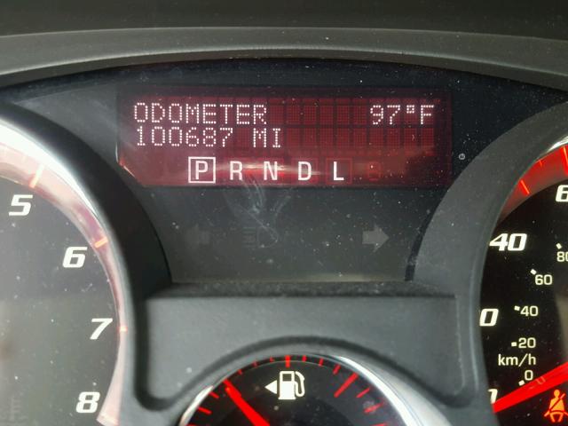 1GKER23718J195083 - 2008 GMC ACADIA SLT წითელი ფოტო 8