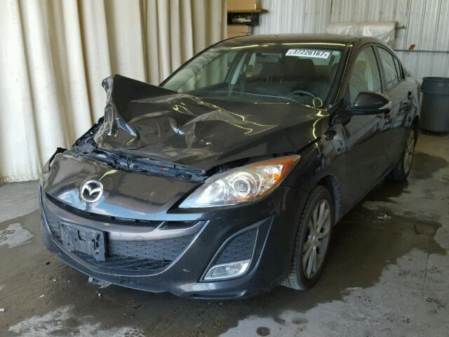 JM1BL1S60A1230849 - 2010 MAZDA 3 BLACK photo 2