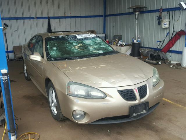 2G2WR524541195220 - 2004 PONTIAC GRAND PRIX GOLD photo 1