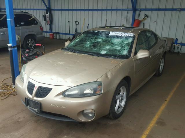 2G2WR524541195220 - 2004 PONTIAC GRAND PRIX GOLD photo 2