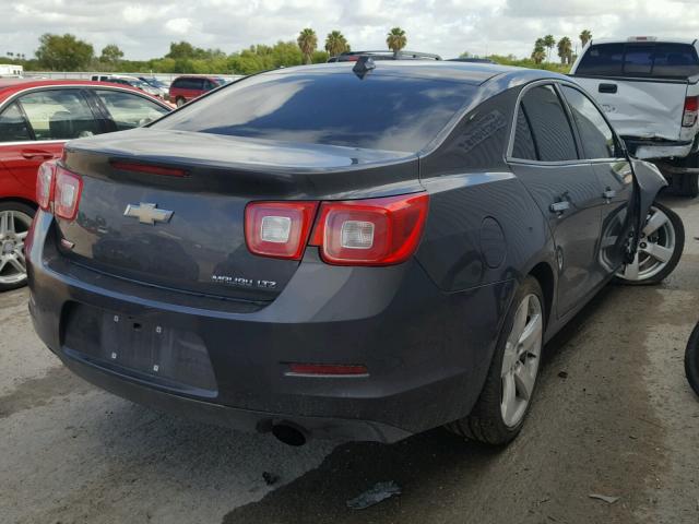 1G11J5SX0DF249838 - 2013 CHEVROLET MALIBU LTZ 石墨色 照片 4
