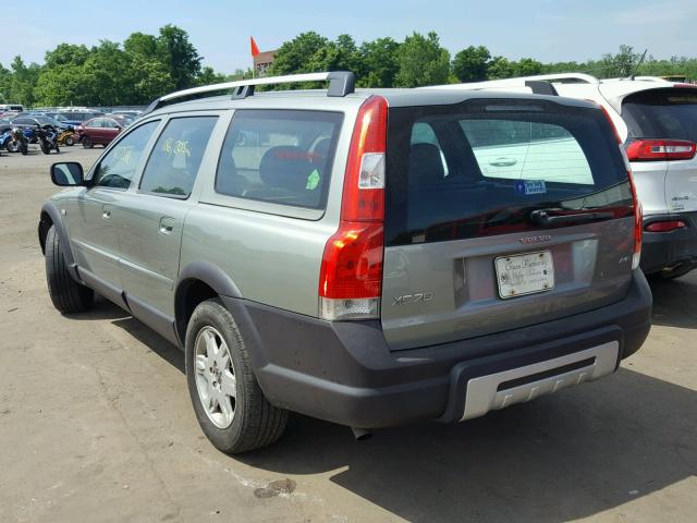 YV4SZ592061235904 - 2006 VOLVO XC70 GREEN photo 3