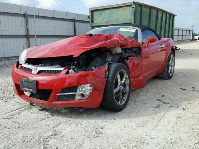 1G8MC35B18Y122121 - 2008 SATURN SKY RED photo 2