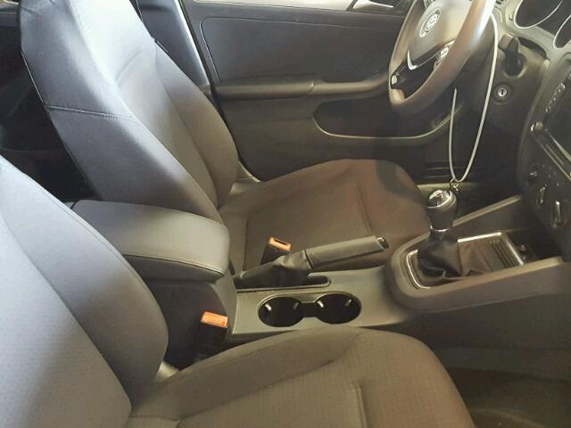 3VW1K7AJ7FM418914 - 2015 VOLKSWAGEN JETTA BASE WHITE photo 5