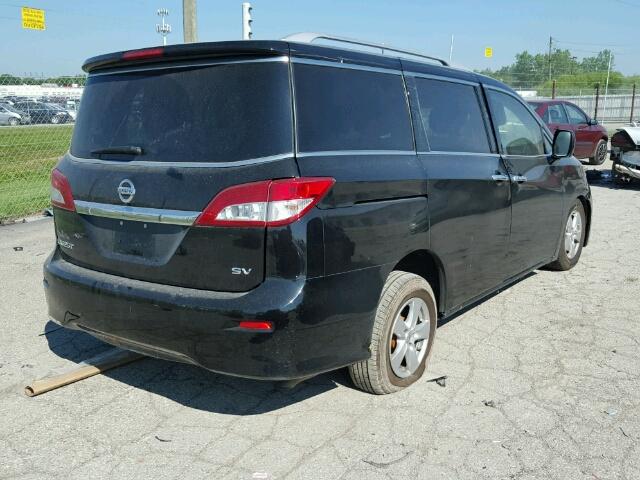 JN8AE2KP0G9150373 - 2016 NISSAN QUEST S BLACK photo 4