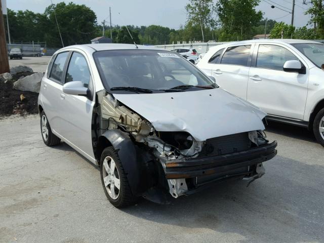 KL1TD66677B728792 - 2007 CHEVROLET AVEO BASE Күміс фото 1