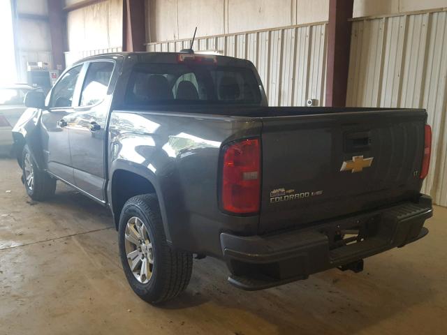 1GCGSCENXJ1107406 - 2018 CHEVROLET COLORADO L CHARCOAL photo 3