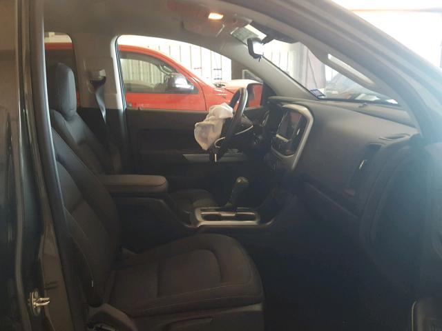1GCGSCENXJ1107406 - 2018 CHEVROLET COLORADO L CHARCOAL photo 5