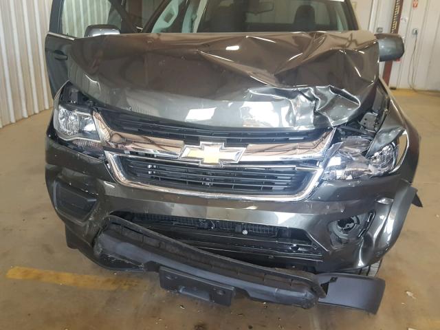 1GCGSCENXJ1107406 - 2018 CHEVROLET COLORADO L CHARCOAL photo 7
