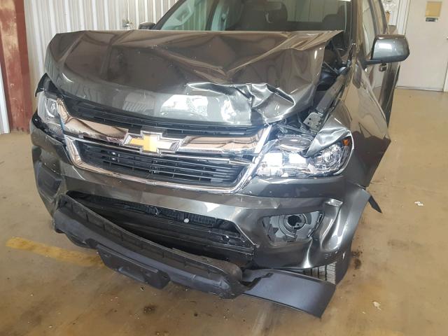 1GCGSCENXJ1107406 - 2018 CHEVROLET COLORADO L CHARCOAL photo 9