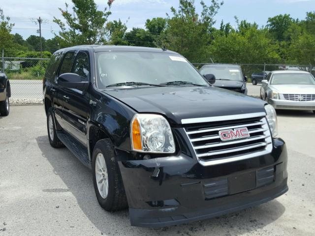 1GKFC13538R212952 - 2008 GMC YUKON HYBR BLACK photo 1