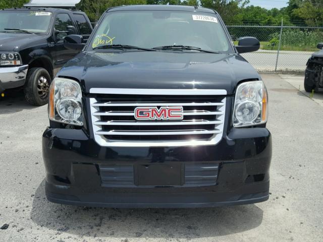 1GKFC13538R212952 - 2008 GMC YUKON HYBR BLACK photo 9