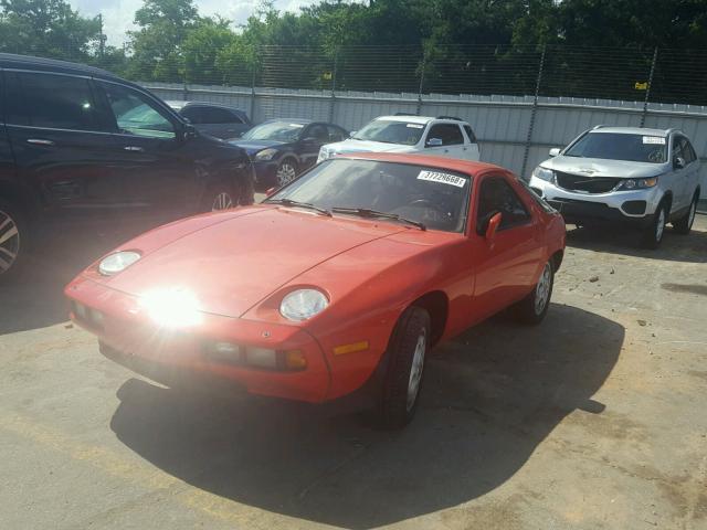 9289201144 - 1979 PORSCHE 928 RED photo 2