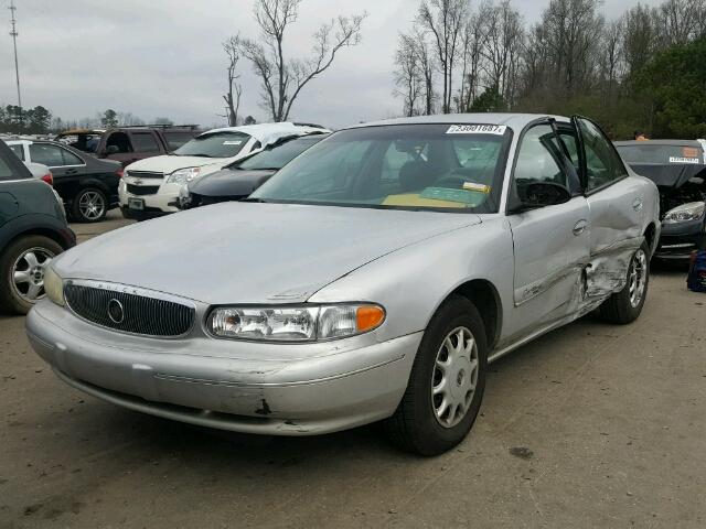 2G4WS52J821266957 - 2002 BUICK CENTURY SILVER photo 2