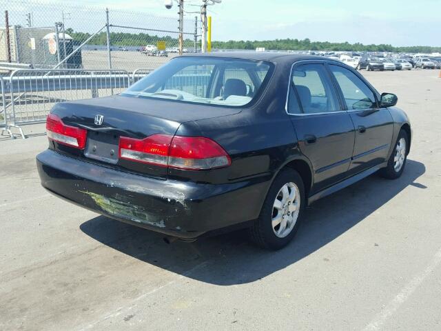 1HGCG66832A031475 - 2002 HONDA ACCORD EX BLACK photo 4