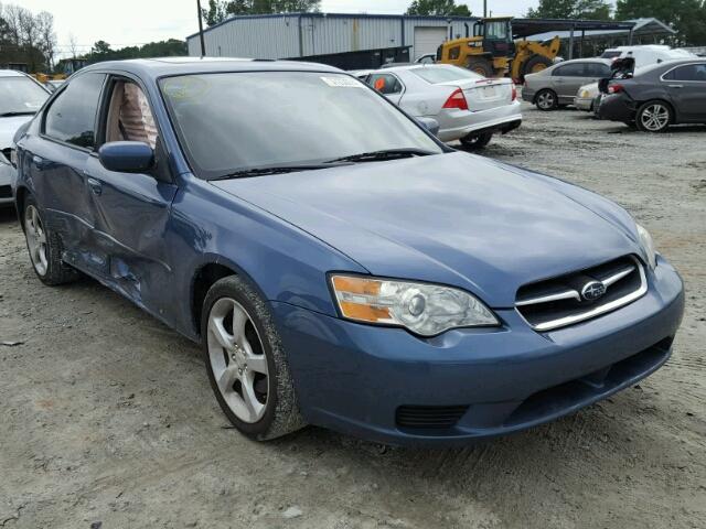 4S3BL626967208205 - 2006 SUBARU LEGACY 2.5 BLUE photo 1