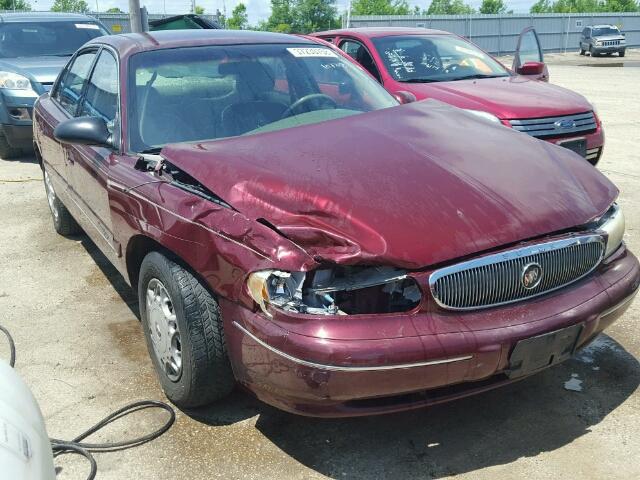 2G4WY52M2V1426571 - 1997 BUICK CENTURY LI RED photo 1