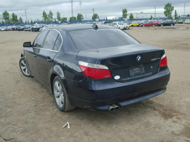 WBANF73567CU28746 - 2007 BMW 530 XI Синий фото 3