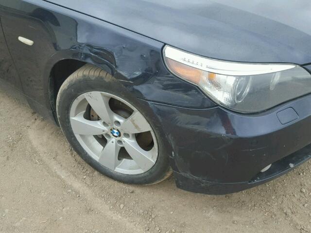 WBANF73567CU28746 - 2007 BMW 530 XI Синий фото 9