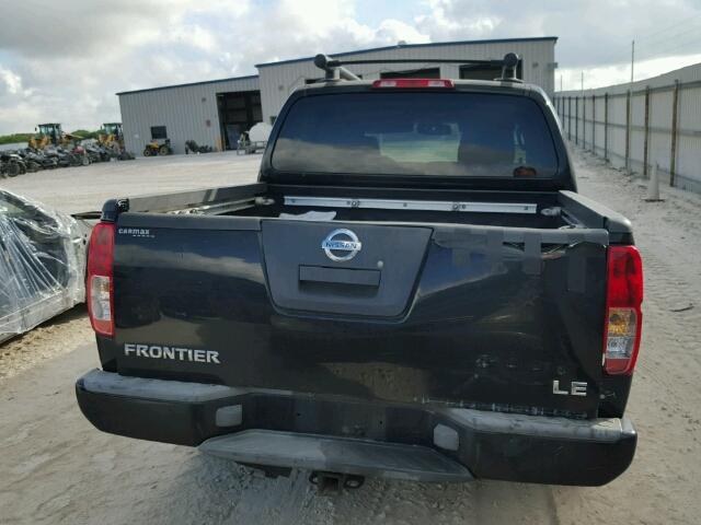 1N6AD07UX6C454505 - 2006 NISSAN FRONTIER C BLACK photo 6