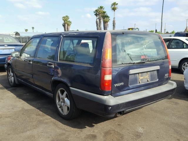 YV1LW5714S2163775 - 1995 VOLVO 850 BLUE photo 3