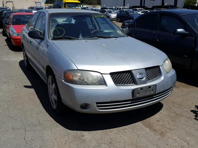 3N1AB51D94L734810 - 2004 NISSAN SENTRA SE- SILVER photo 1