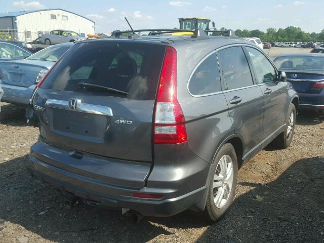 5J6RE4H77BL035177 - 2011 HONDA CR-V EX-L GRAY photo 4