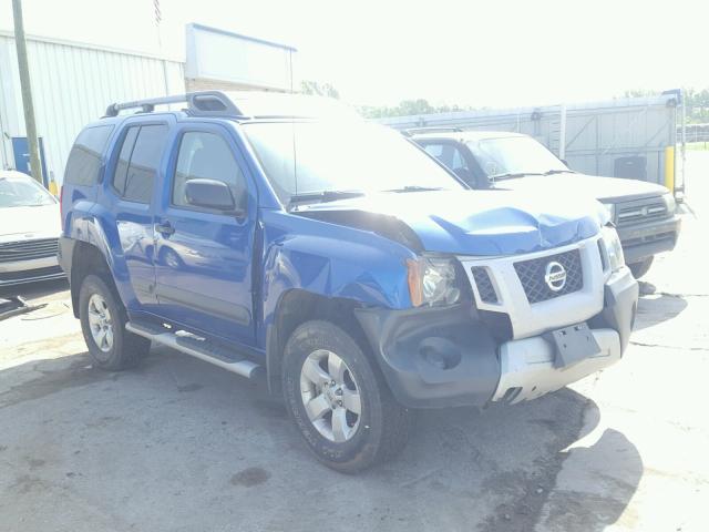 5N1AN0NW5DN820808 - 2013 NISSAN XTERRA X BLUE photo 1