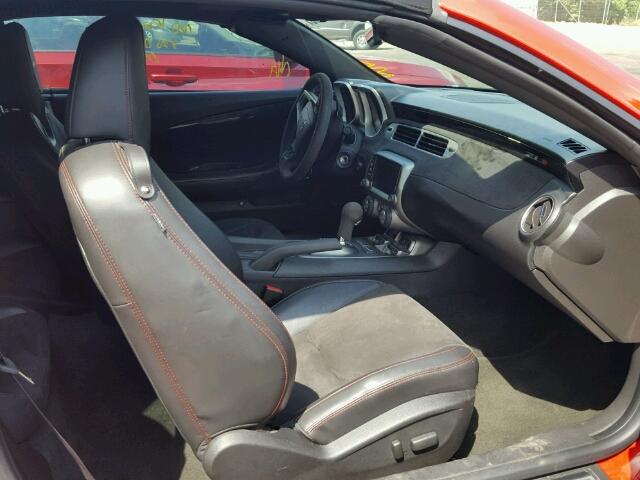 2G1FL3DP8D9802892 - 2013 CHEVROLET CAMARO ZL1 红色 照片 5