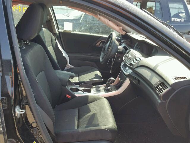 1HGCR2F39FA050061 - 2015 HONDA ACCORD LX BLACK photo 5