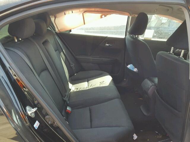 1HGCR2F39FA050061 - 2015 HONDA ACCORD LX BLACK photo 6