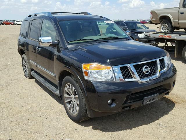 5N1BA0ND5FN621128 - 2015 NISSAN ARMADA SV BLACK photo 1