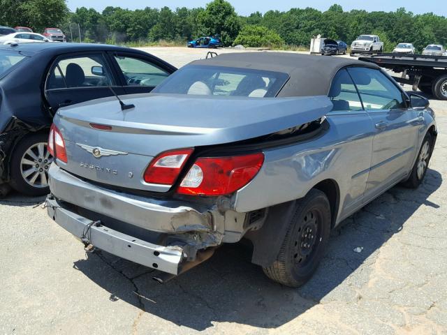 1C3LC45KX8N642962 - 2008 CHRYSLER SEBRING GRAY photo 4