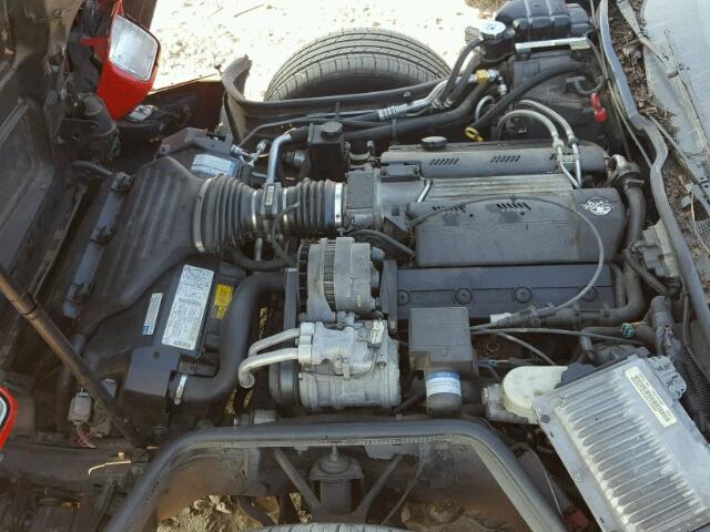 1G1YY22P8T5113079 - 1996 CHEVROLET CORVETTE RED photo 7