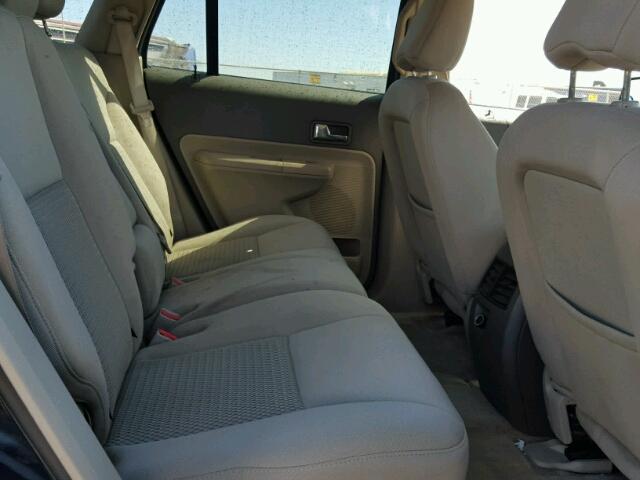 2FMDK46C38BA05512 - 2008 FORD EDGE Чорний фото 6