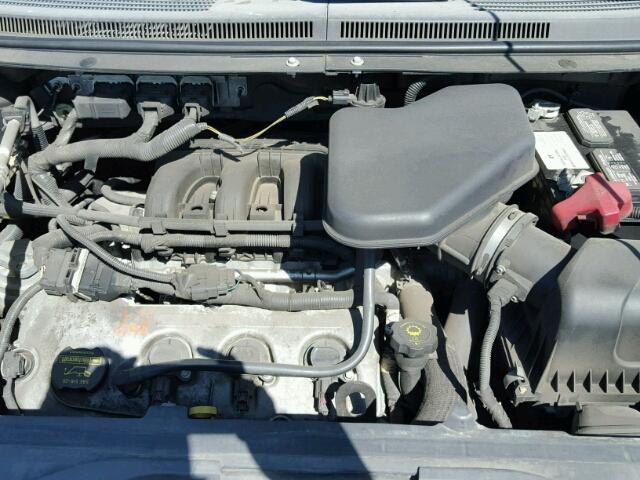 2FMDK46C38BA05512 - 2008 FORD EDGE Чорний фото 7
