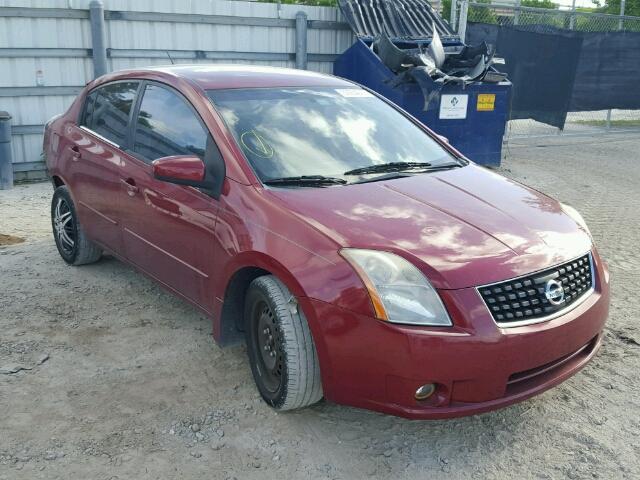 3N1AB61E28L673451 - 2008 NISSAN SENTRA 2.0 RED photo 1