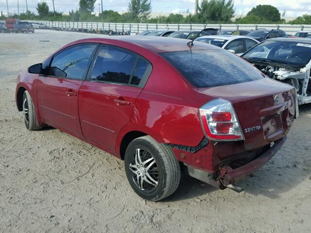 3N1AB61E28L673451 - 2008 NISSAN SENTRA 2.0 RED photo 3