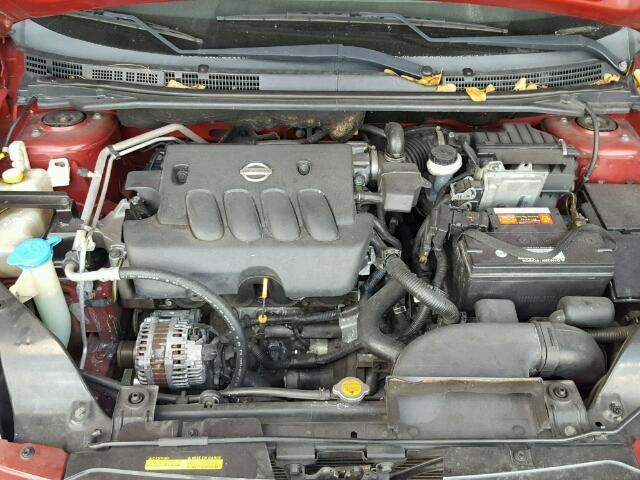 3N1AB61E28L673451 - 2008 NISSAN SENTRA 2.0 RED photo 7