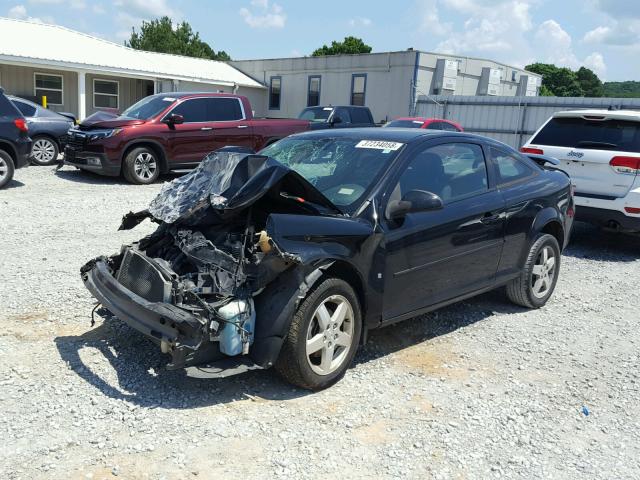 1G2AL15F377413356 - 2007 PONTIAC G5 BLACK photo 2