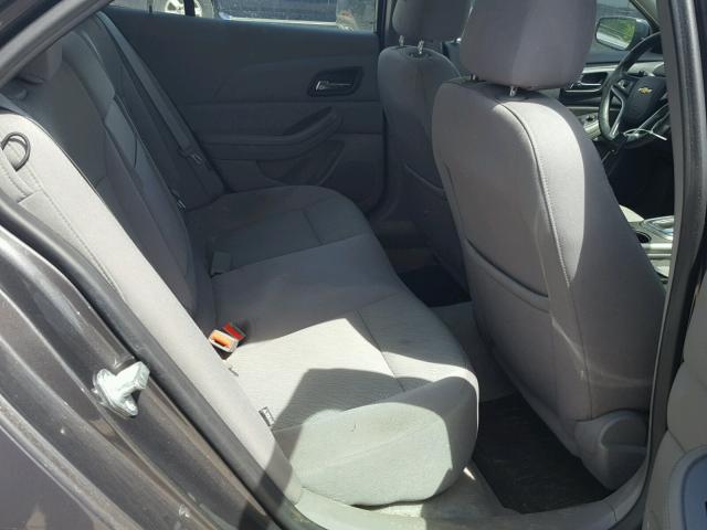 1G11B5SA9DF193312 - 2013 CHEVROLET MALIBU LS ნაცრისფერი ფოტო 6