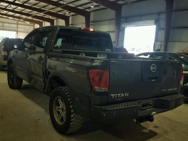 1N6BA0EC5BN311628 - 2011 NISSAN TITAN S GRAY photo 3