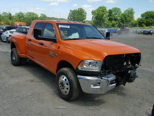 3C63RPLJ5HG672697 - 2017 RAM 3500 SLT ORANGE photo 1
